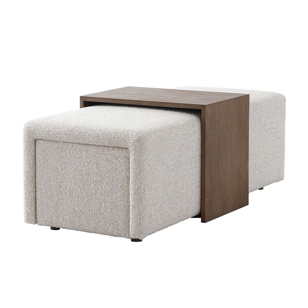 Campden Ottoman - Natural