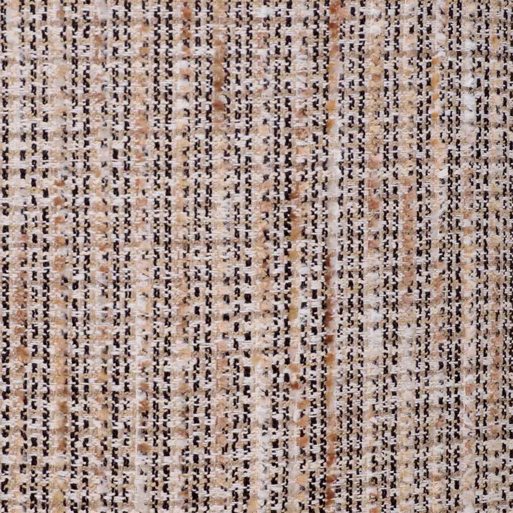 A sophisticated dining chair by Eichholtz with a luxury Mademoiselle Beige upholstery