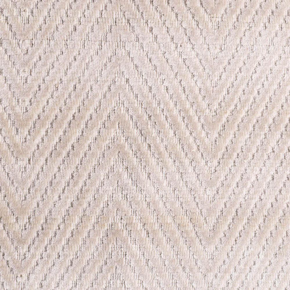 Herringbone patterned rug