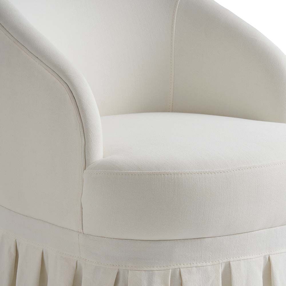 White on sale fringe chair