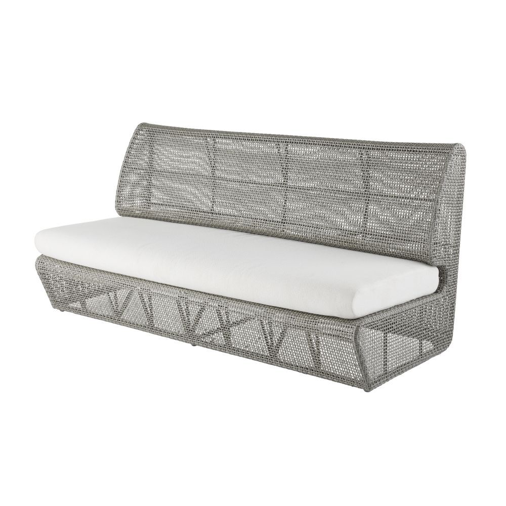 Discover the Dupont Outdoor Sofa in Pearl Bouclé—stylish, durable, and perfect for any outdoor space. Relax in comfort and elegance today!