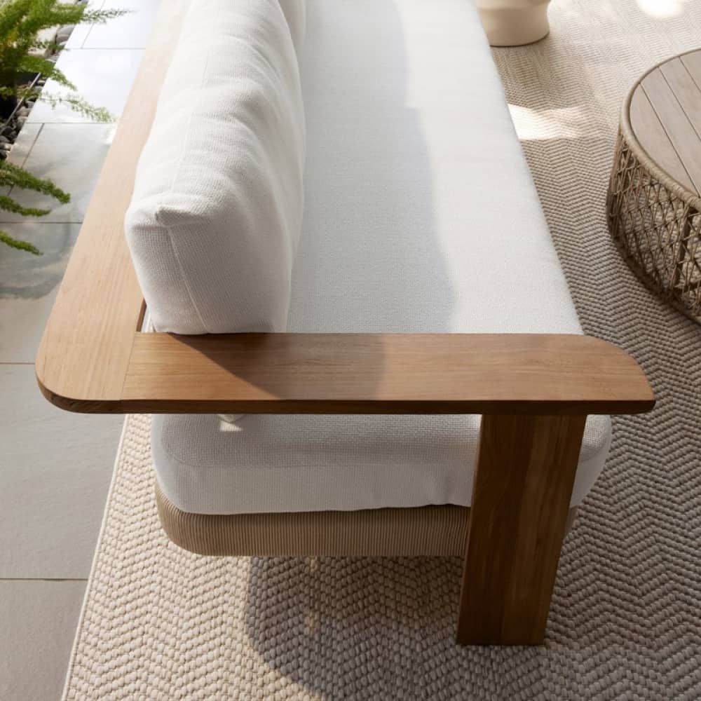 Discover ultimate comfort with the Halston Outdoor Sofa. Stylish and durable, perfect for enhancing your outdoor living space. Relax in elegance!