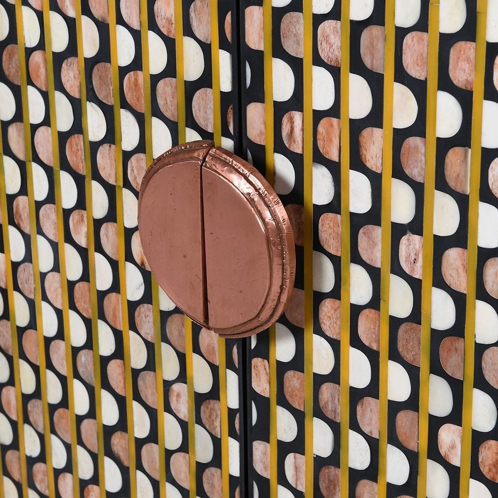 Crescent Inlay Cabinet