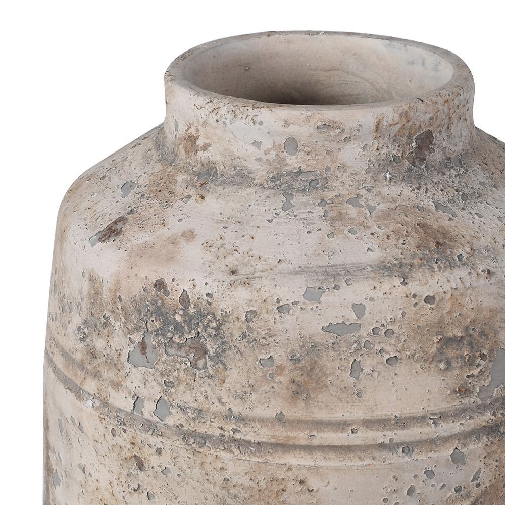 Antiqued Terra Vase