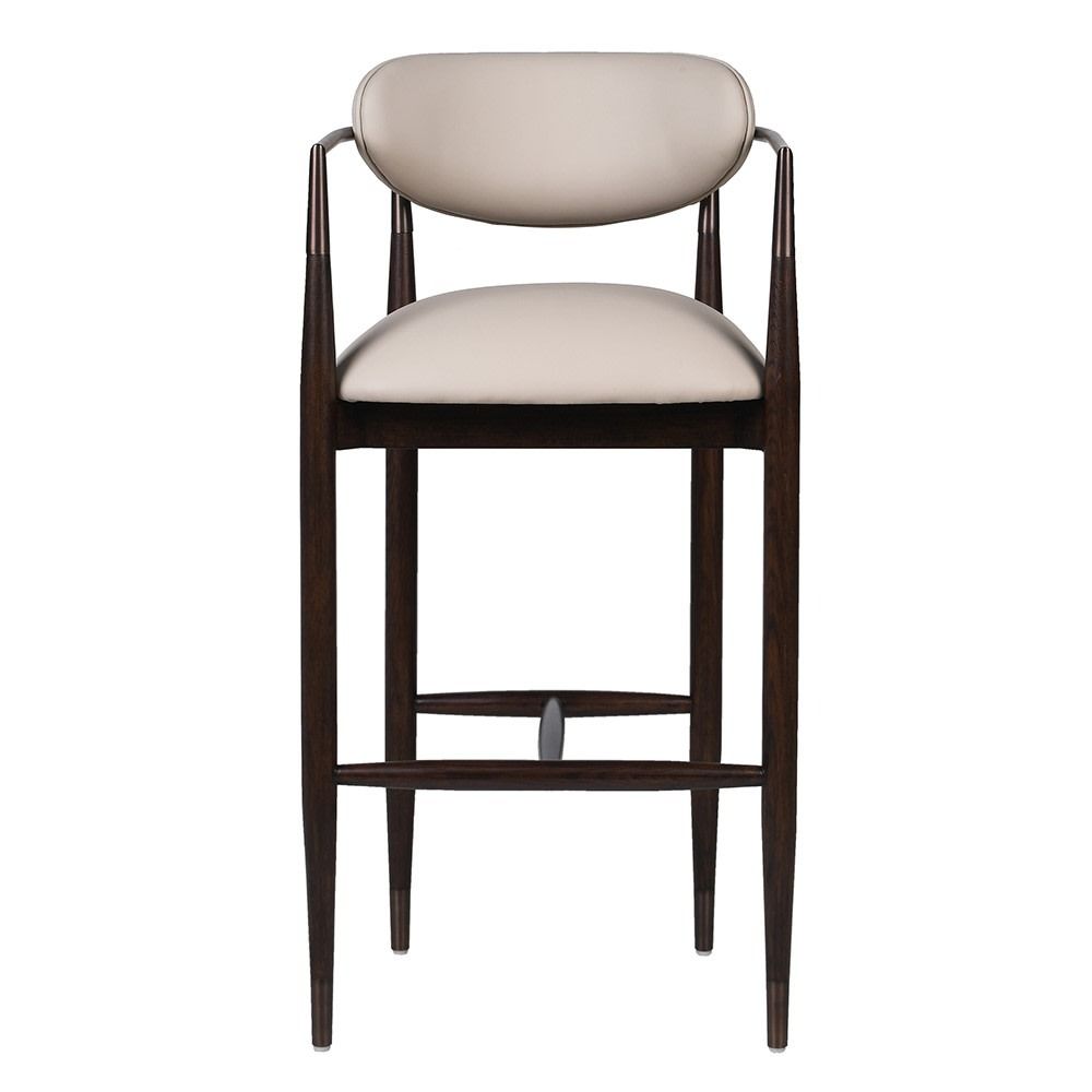 Vinnie Leather Bar Stool