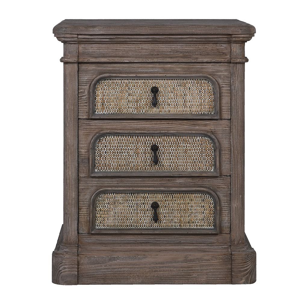 Lazuli 3-Drawer Bedside