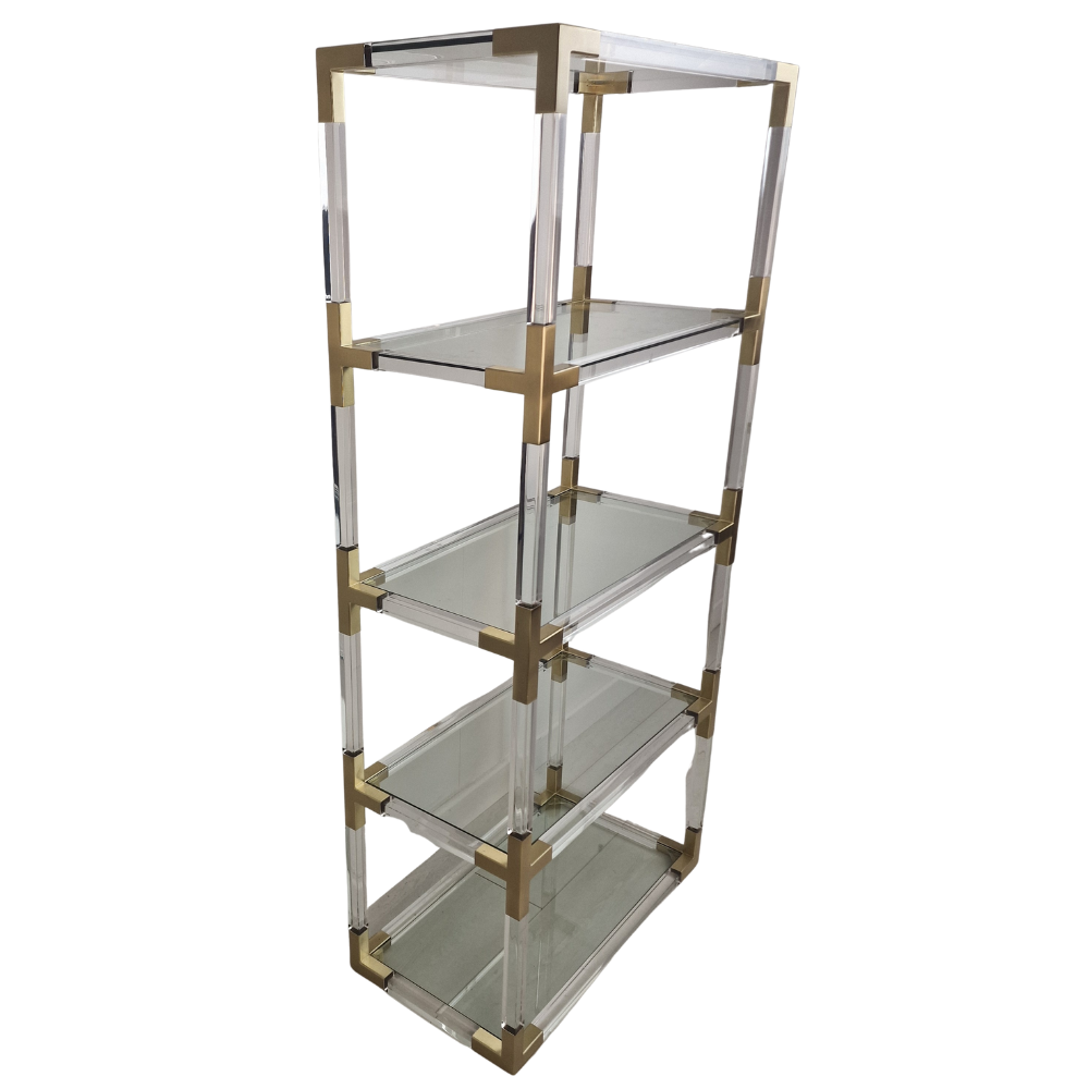 Clearance Jacques Etagere - Brass