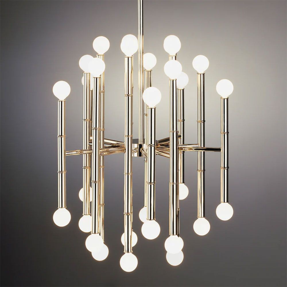 Jonathan Adler Meurice Rectangle Chandelier Nickel Sweetpea
