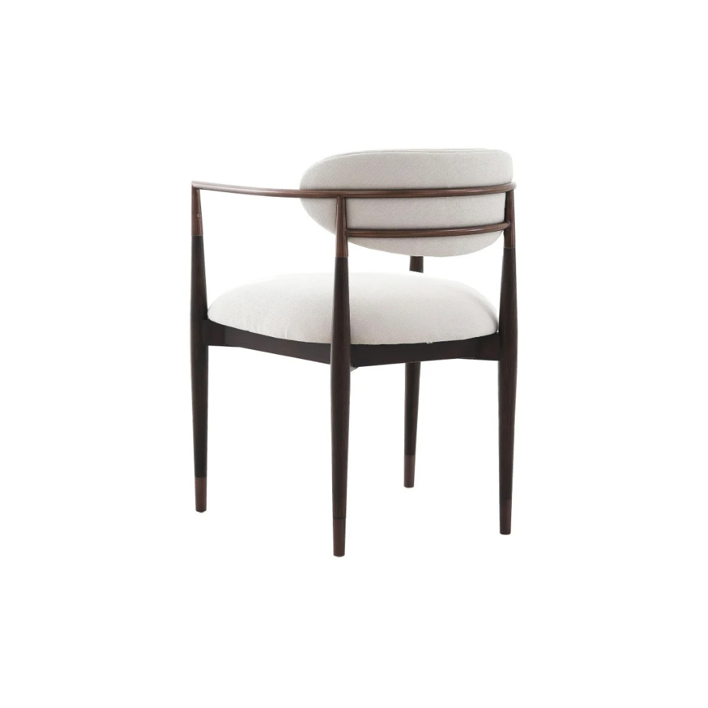 Soho Dining Chair - Walnut & Bronze