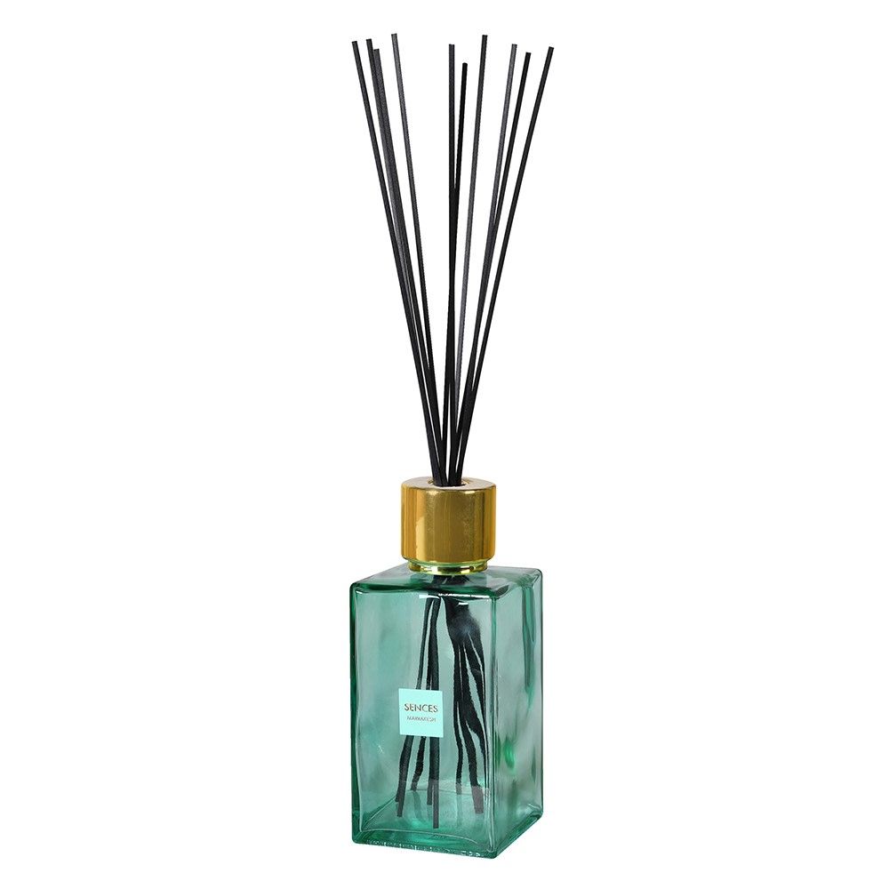 blue diffuser with a refreshing scent