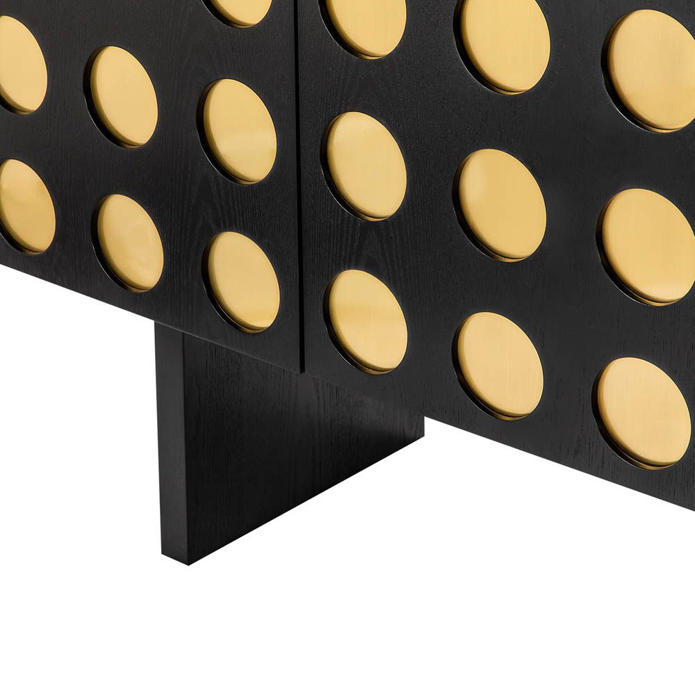 Montana Sideboard - Black Ash/Brushed Brass