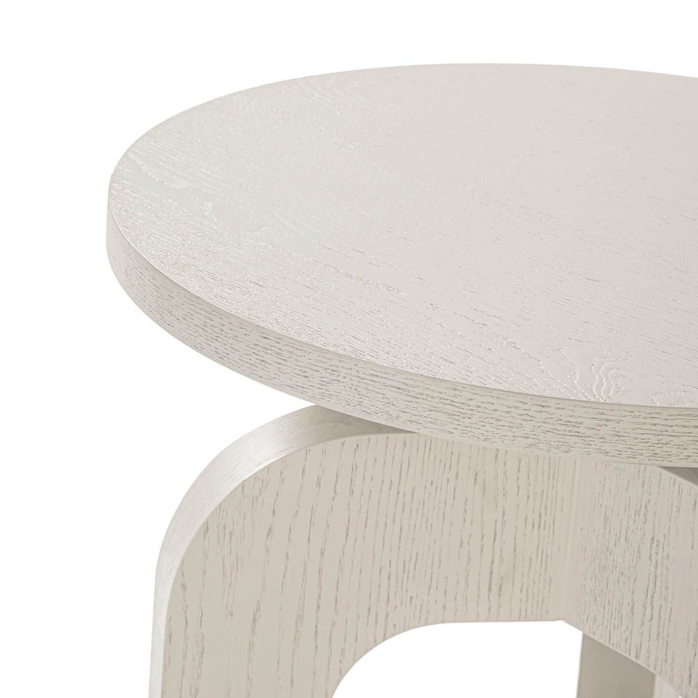 Otek Side Table - Cream White