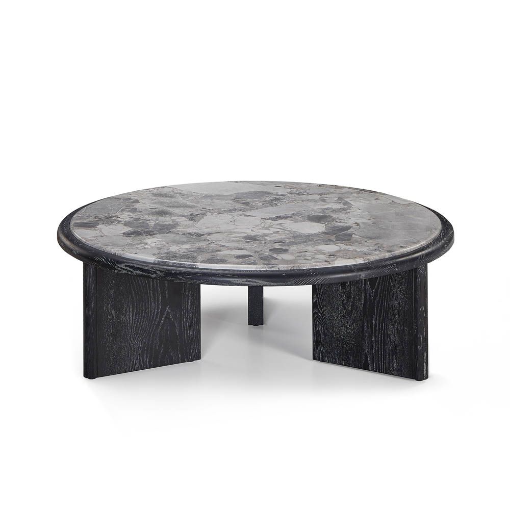 Herman Side Table - Oreo Grey/Ebony