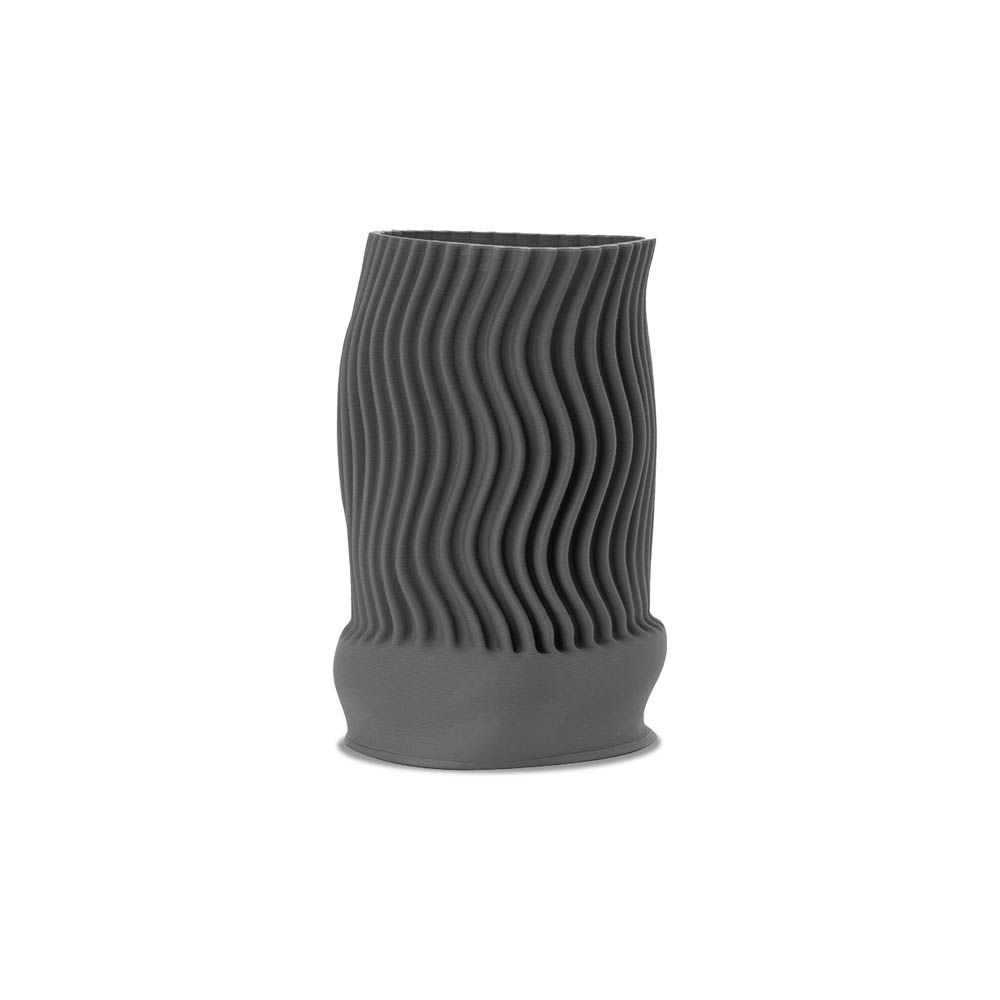 Vradia Ceramic Vase - Dark Grey