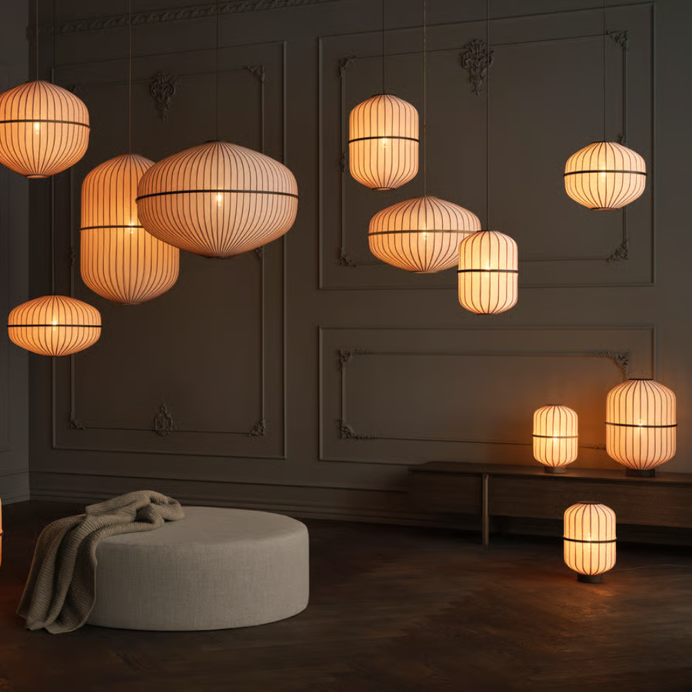 Lucén Table Lamp - Dark Oiled Oak