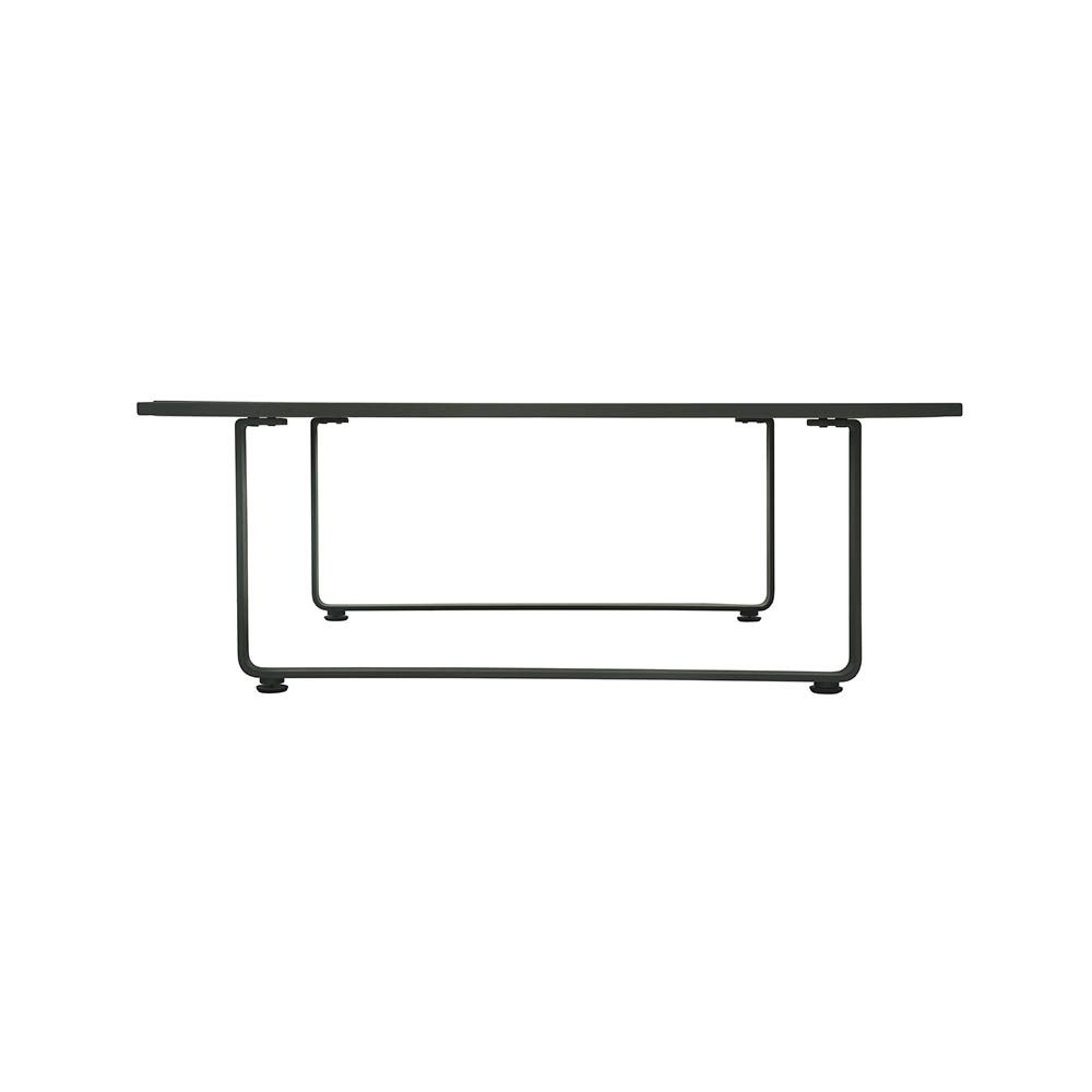 Chic Matte Black Coffee Table