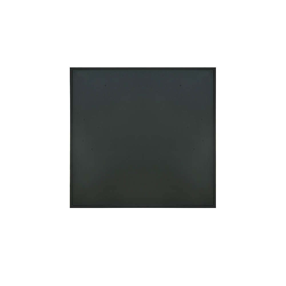Chic matte black dining table