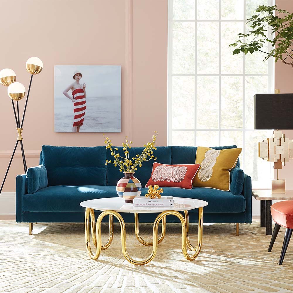 Jonathan Adler Malibu Sofa Sweetpea