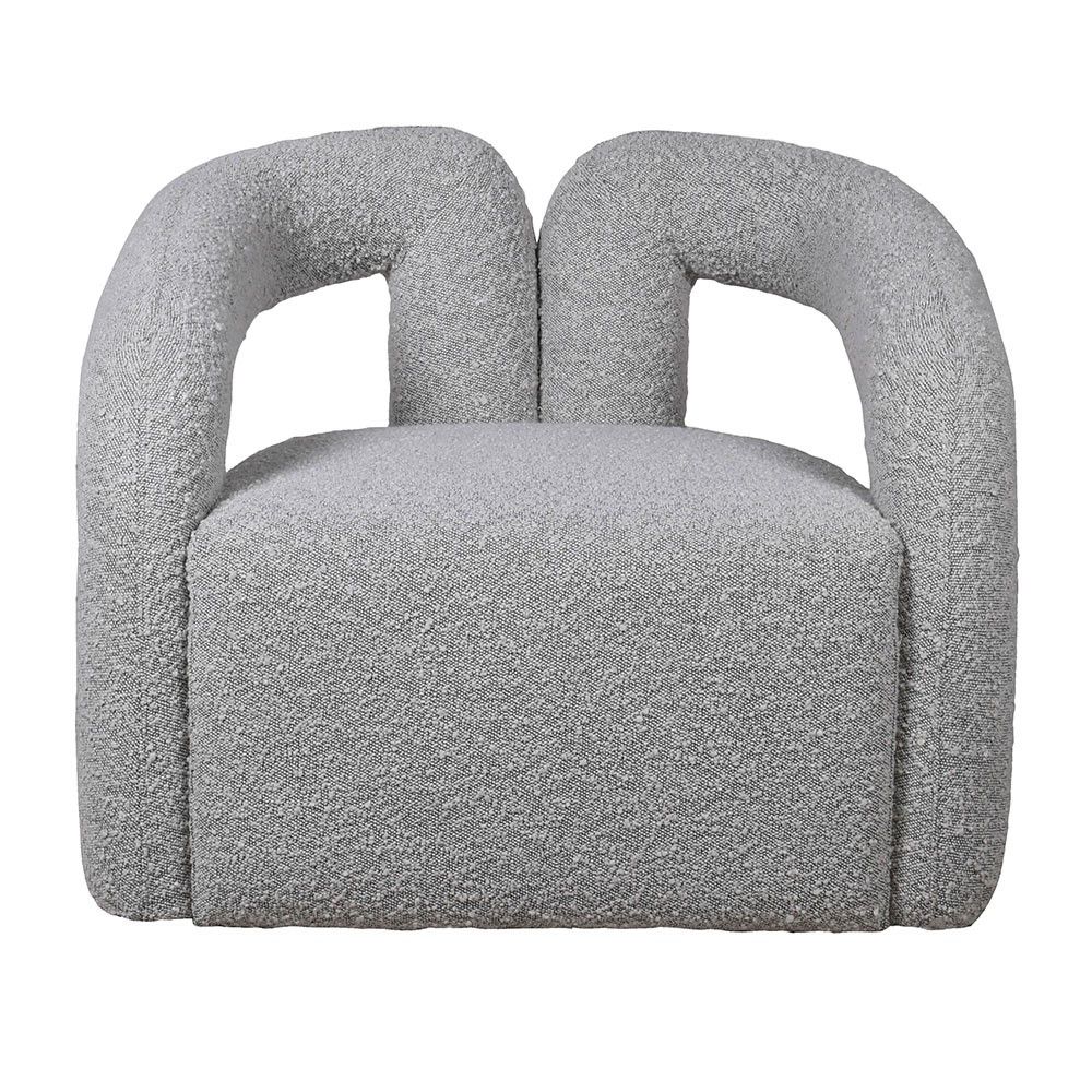 Sculptural shop accent chair