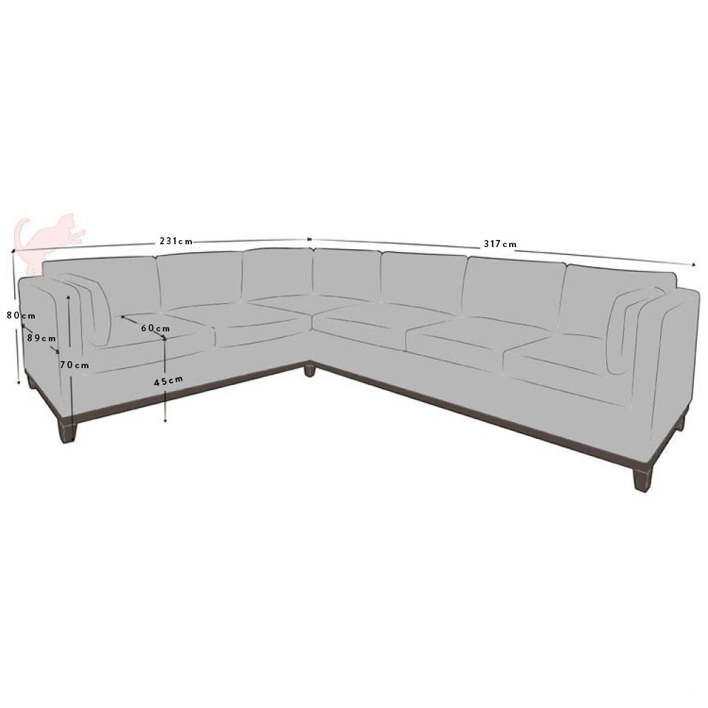 Montague Modern Corner Sofas