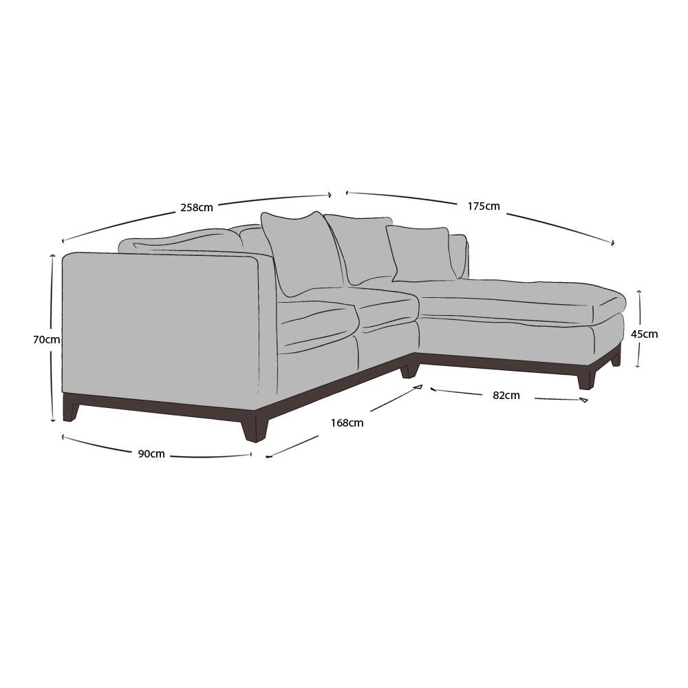 Montague L Chaise Sofa 
