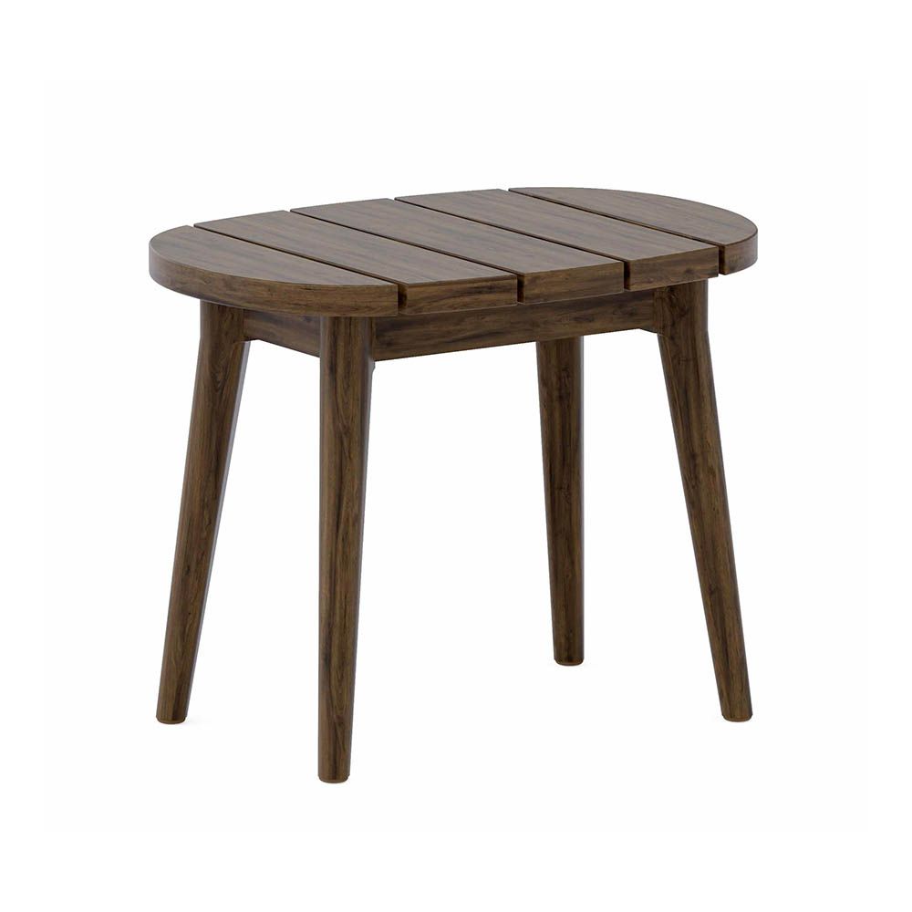 Glamorous wooden side table
