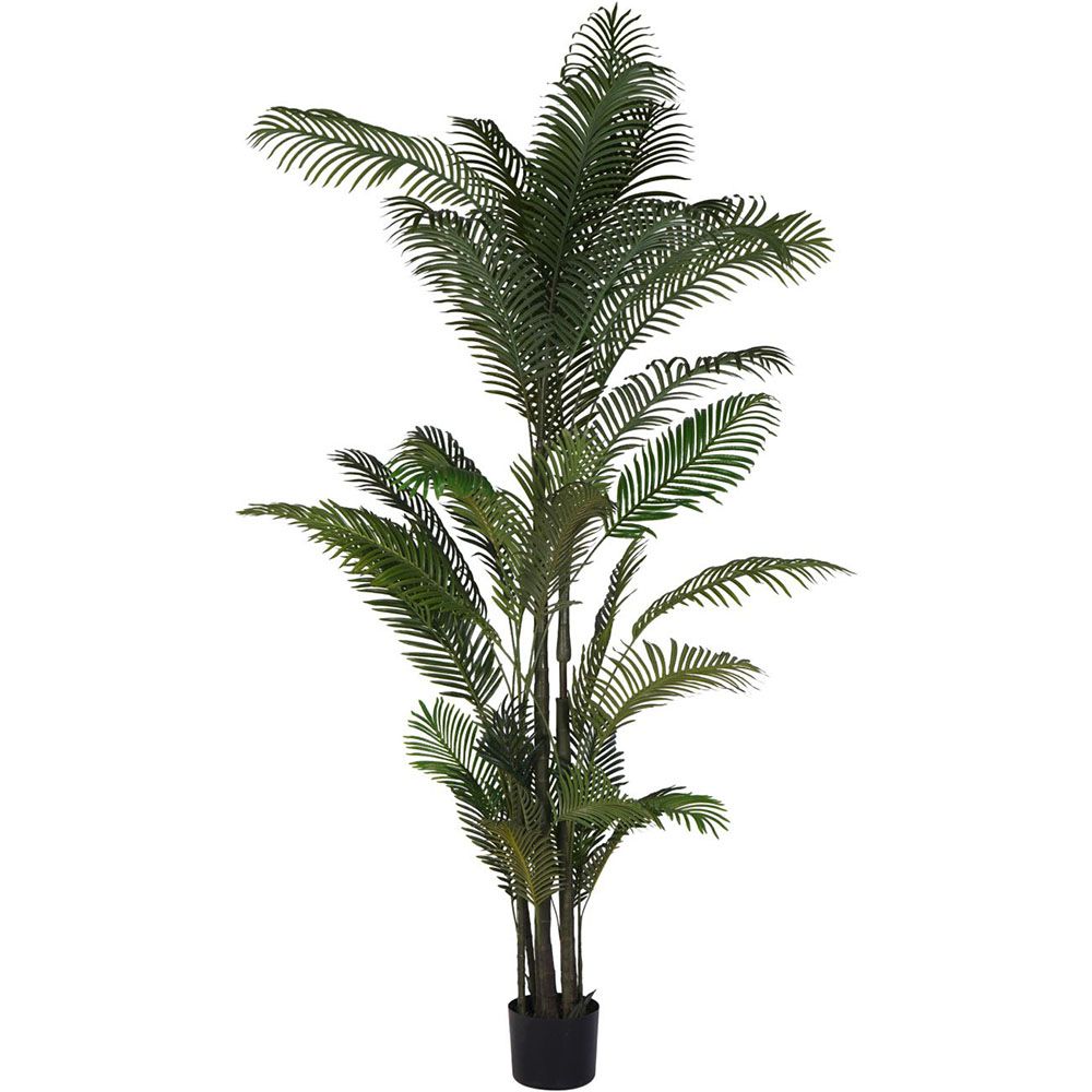 Striking artificial palm tree