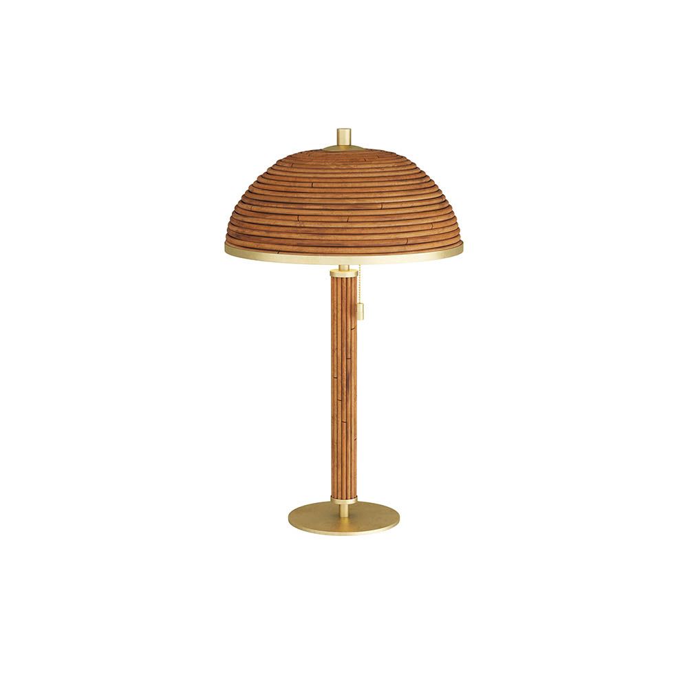 Arteriors rattan lamp deals