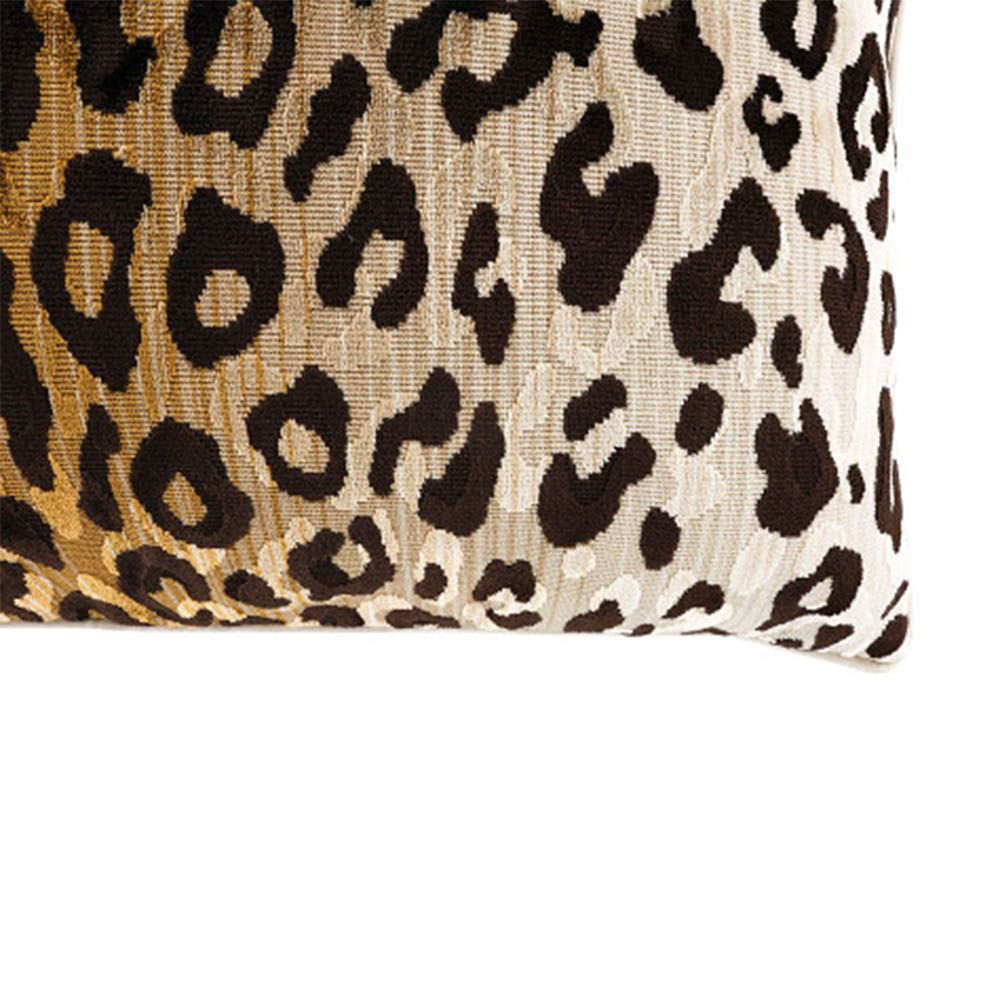 leopard print cushion