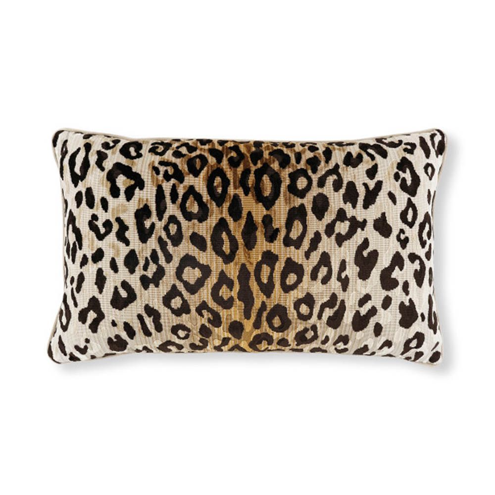 leopard print cushion