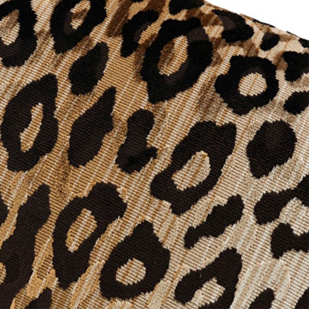 leopard print cushion