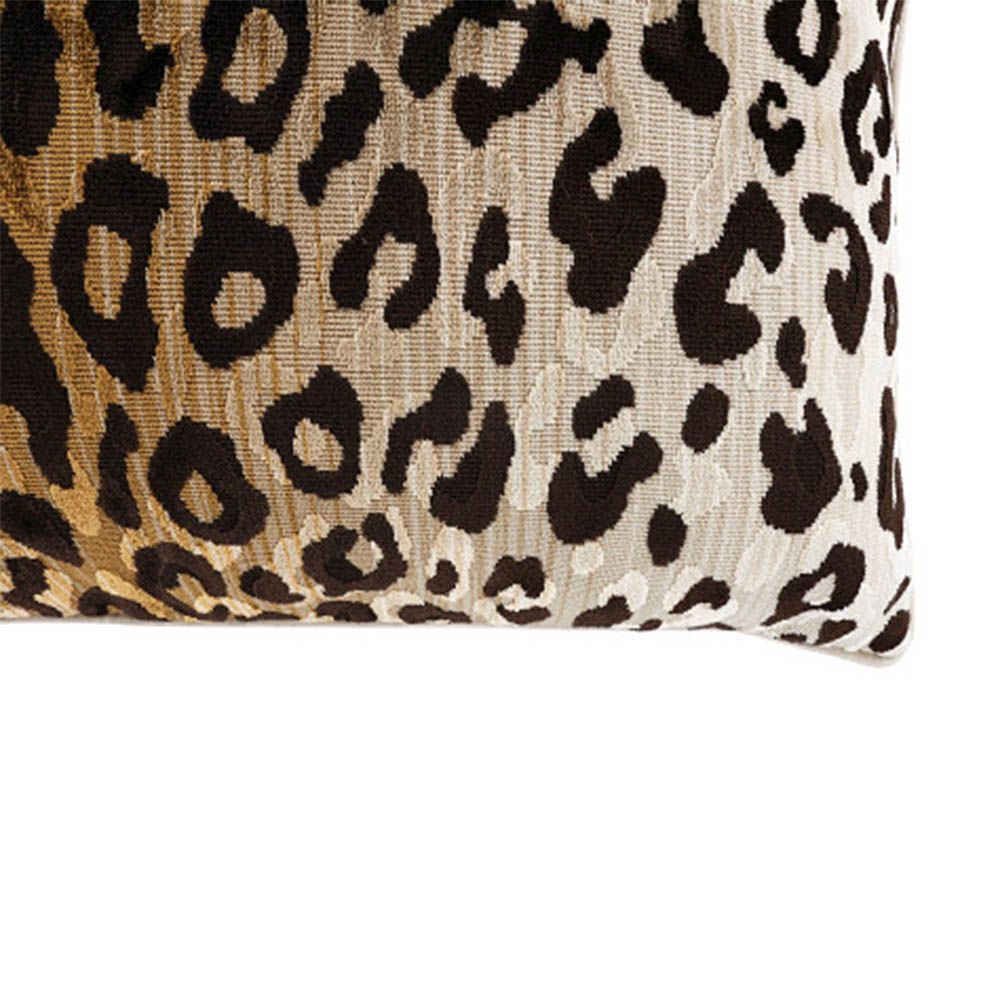 leopard print cushion