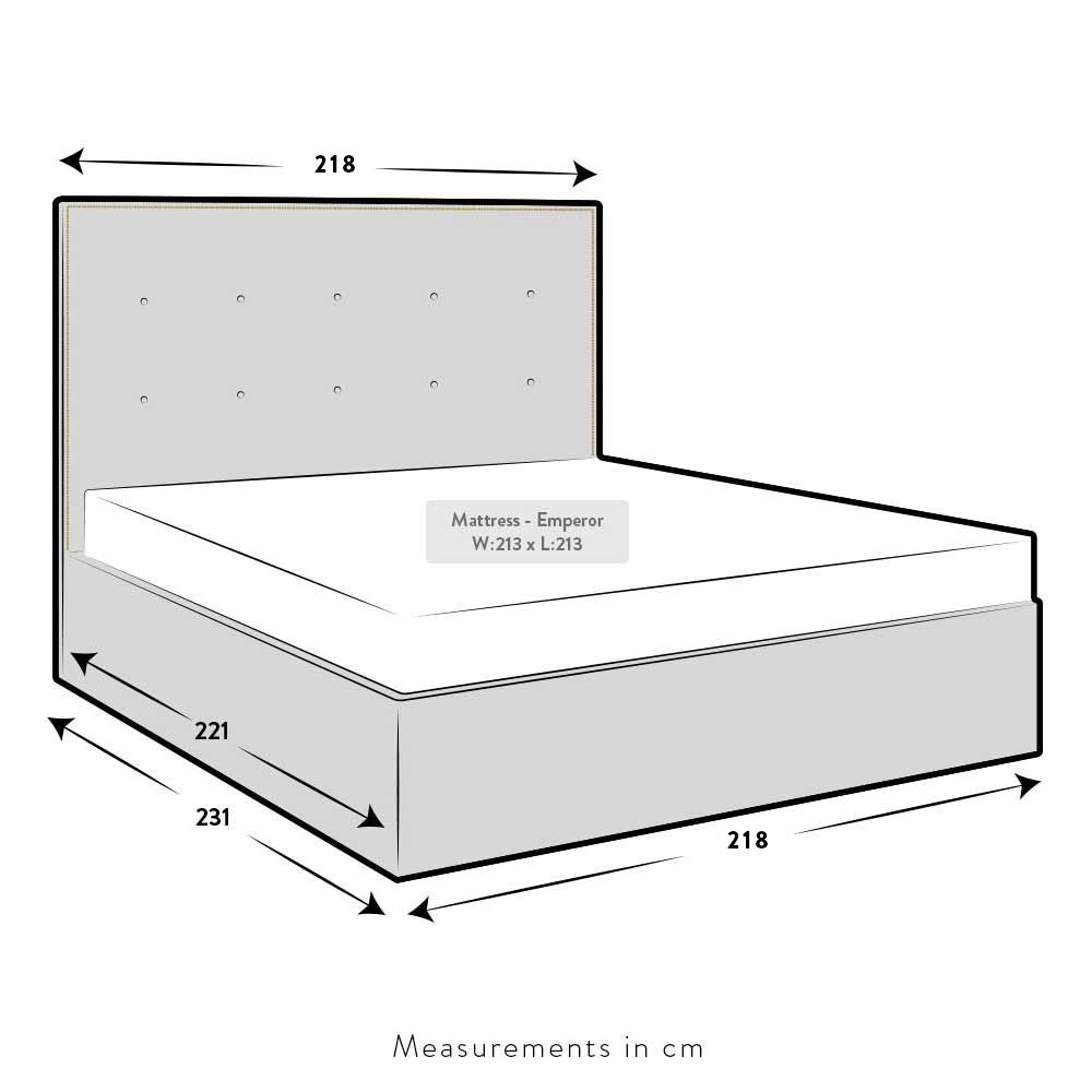 Roland Emperor Bed 