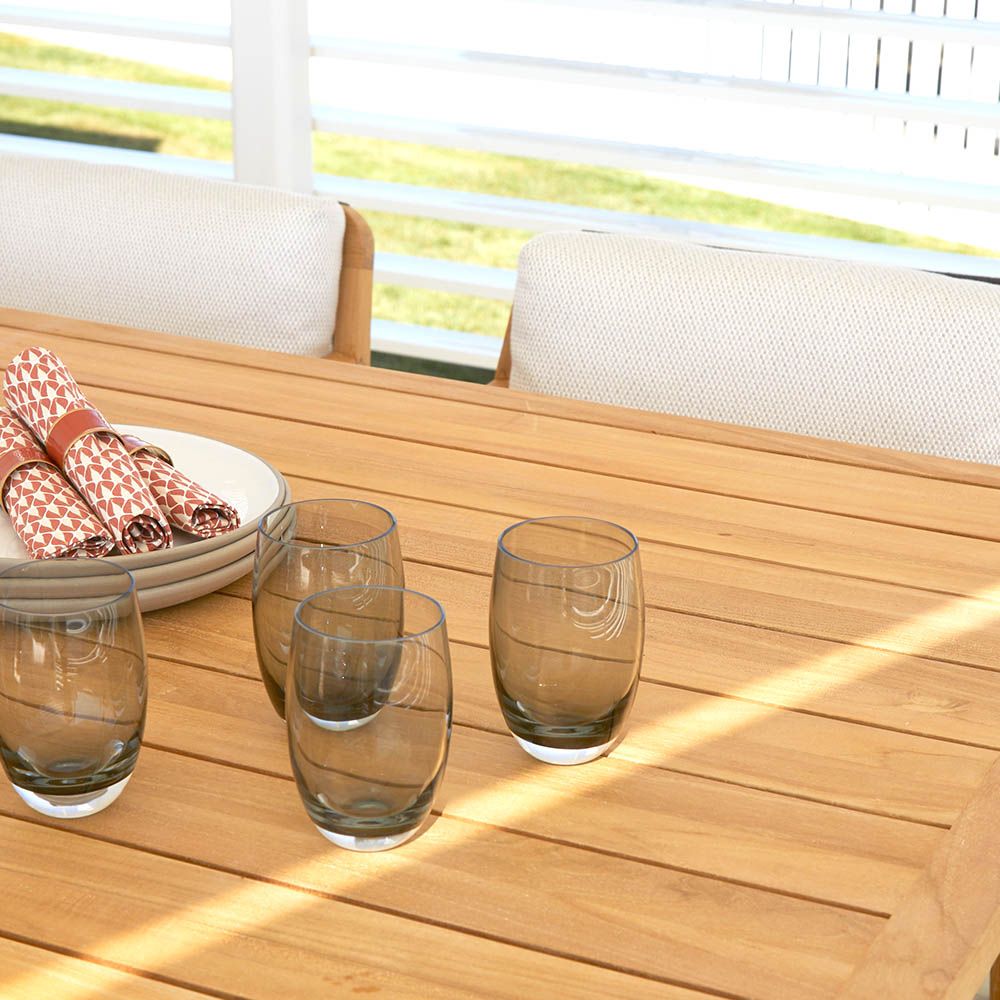 Natural Teak Wooden Table
