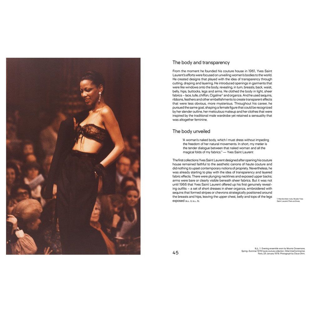Sheer: Yves Saint Laurent: The Diaphanous Creations of Yves Saint Laurent