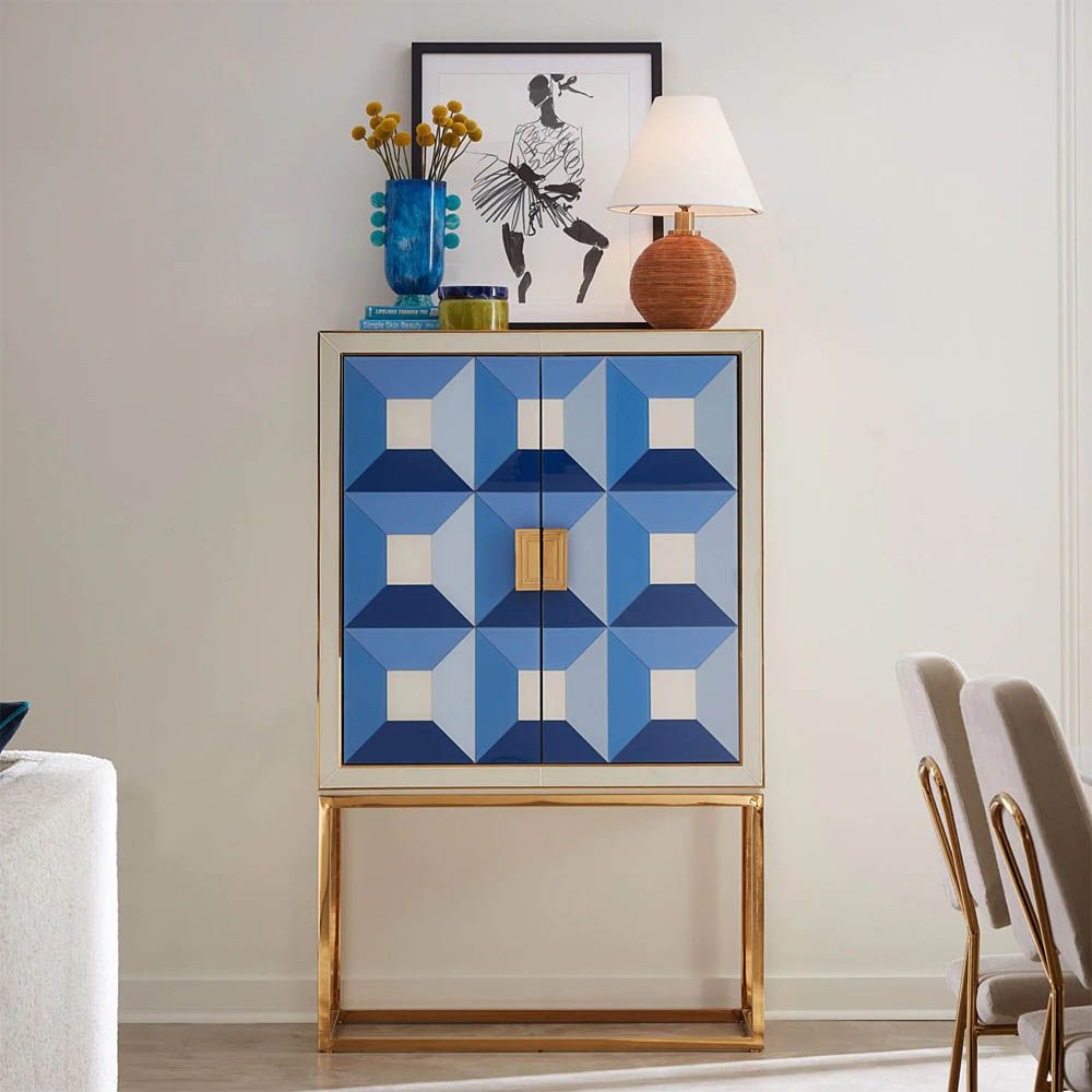 Jonathan adler store bar cabinet