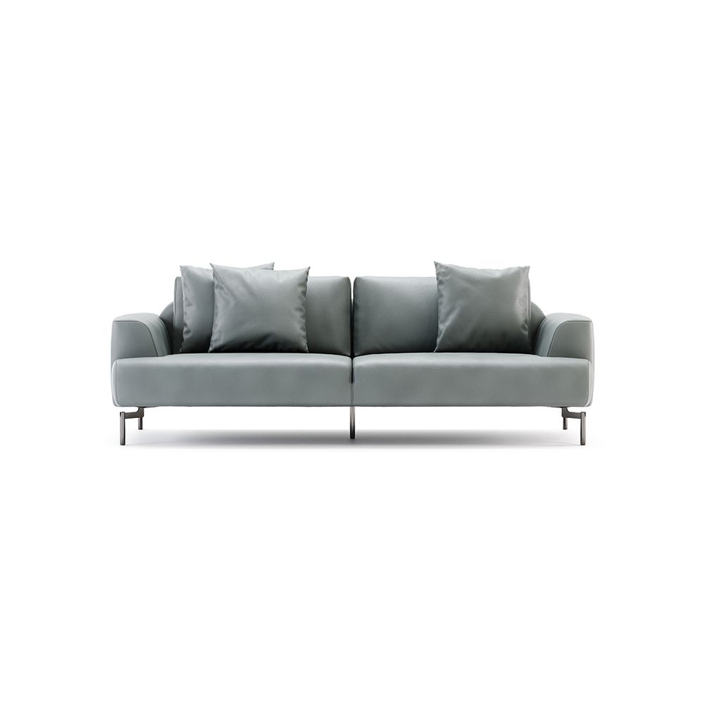 Stainless steel 3 seater sofa discount