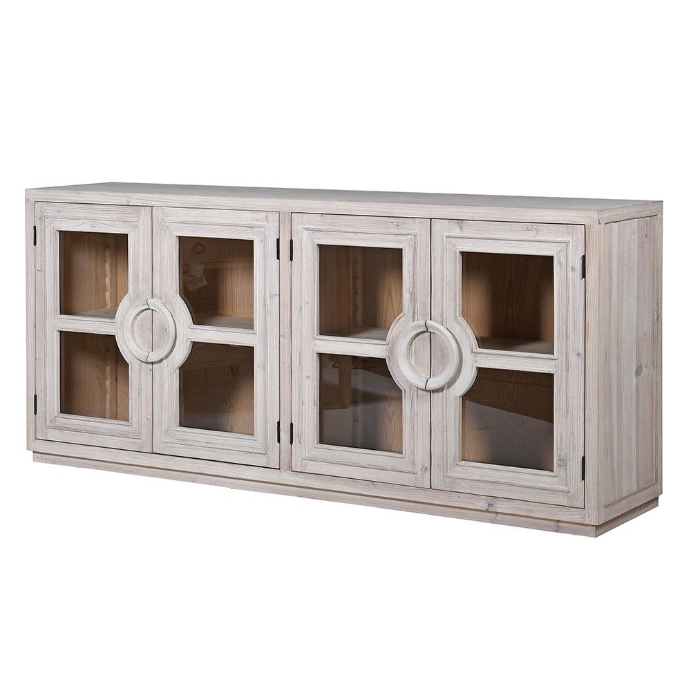 Wood and glass sideboard 2025