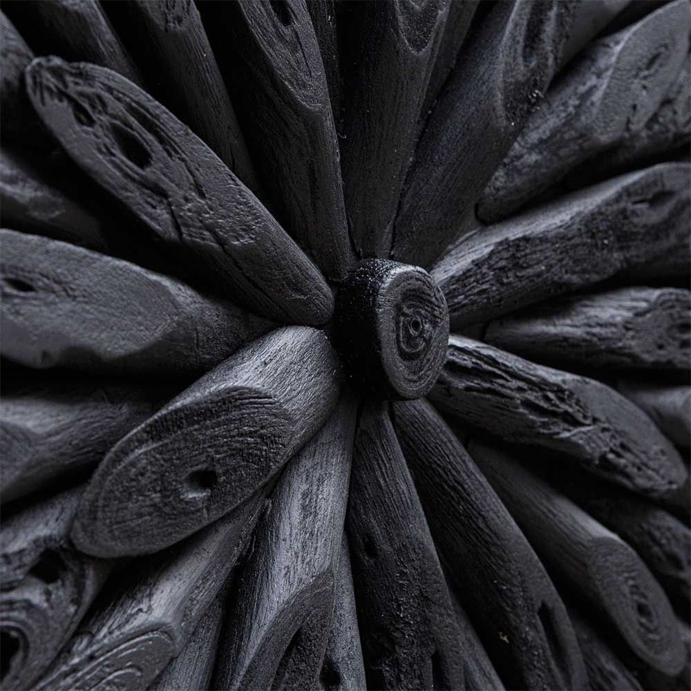 Beautiful bursting black wall art
