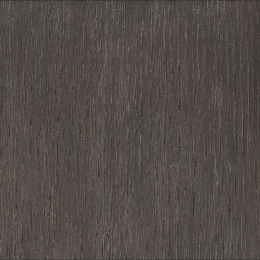 Dark finish square coffee table with lower shelf