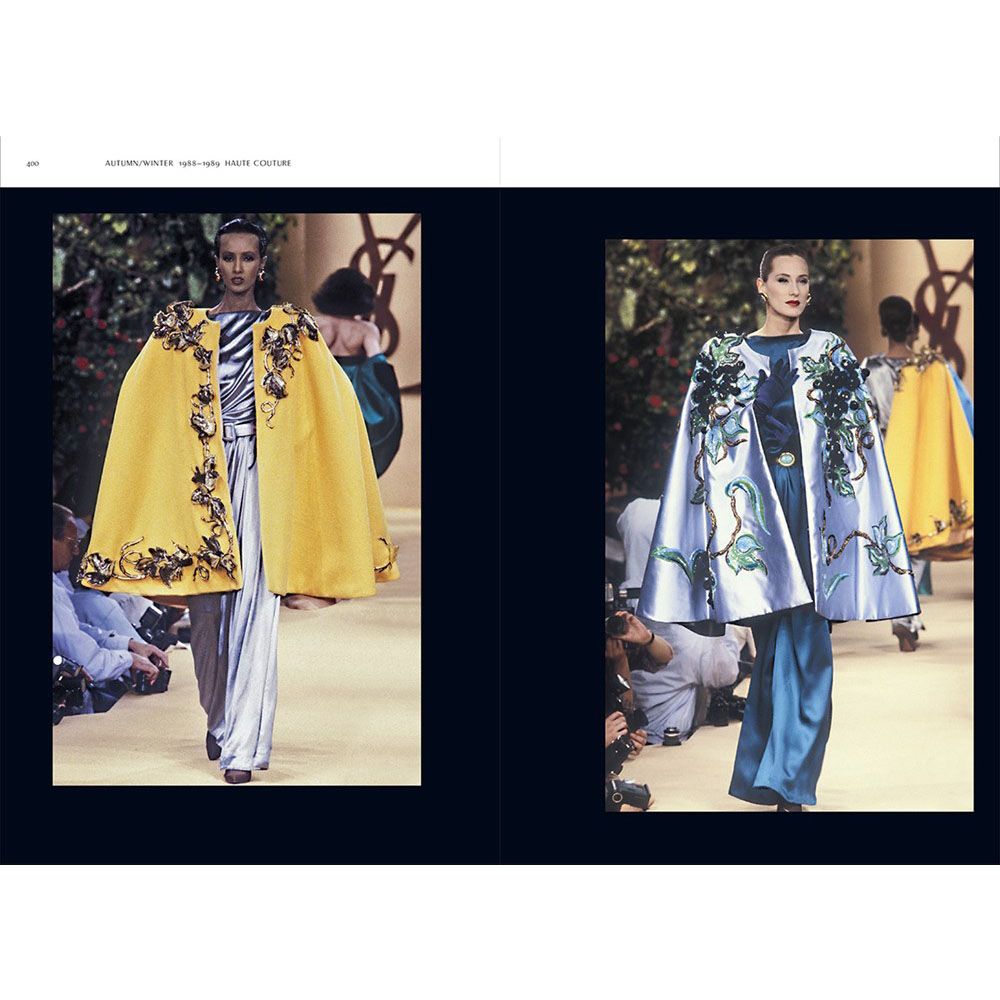 Yves saint laurent haute couture catwalk 2025