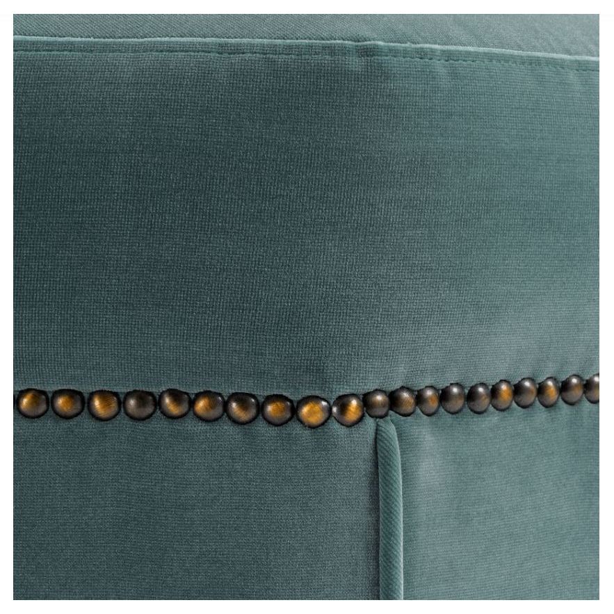 Bombay Stool - Turquoise