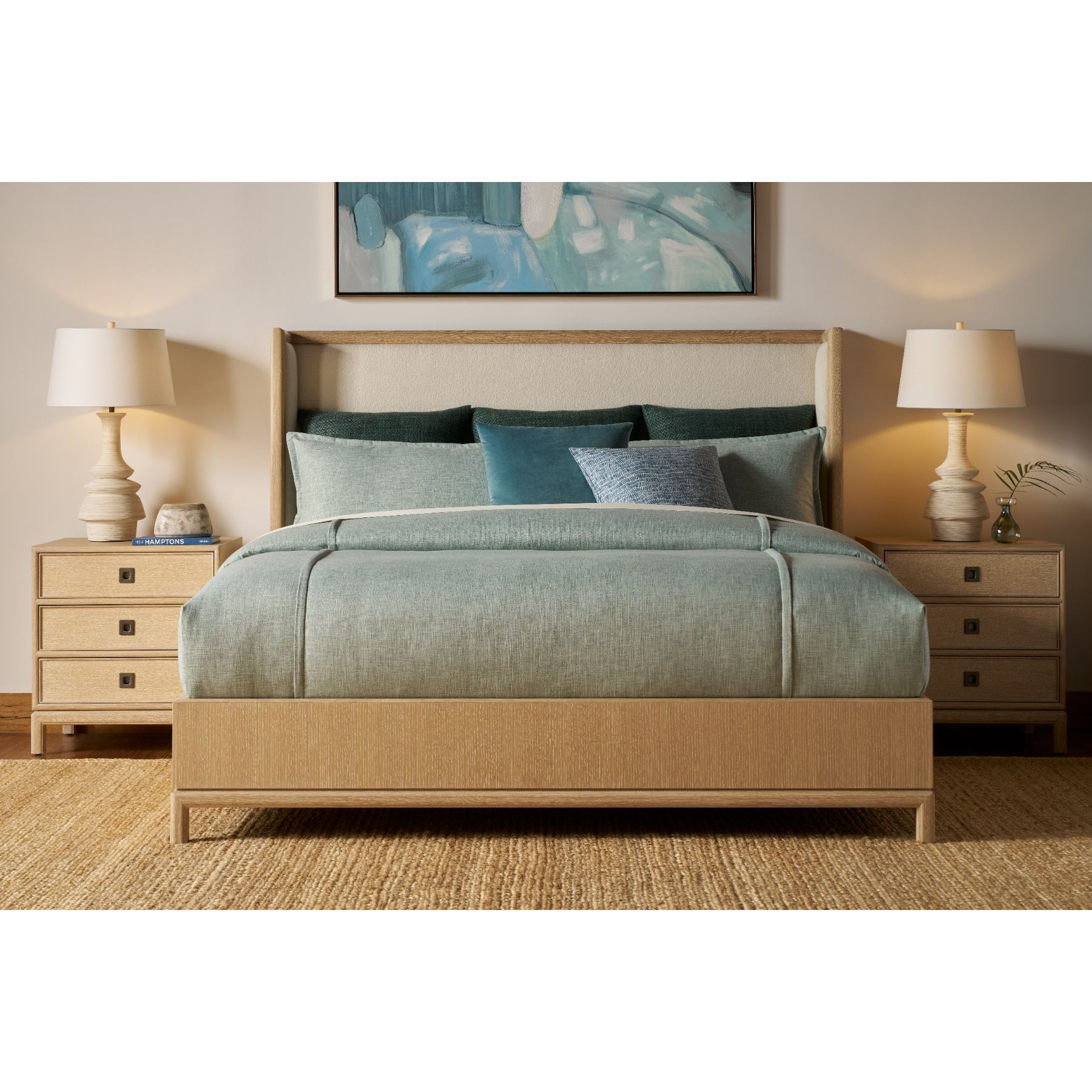 Montauk Small Bedside Table - Light