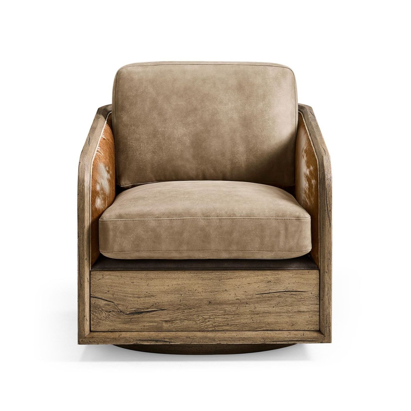 Stoneridge Leather Swivel Chair
