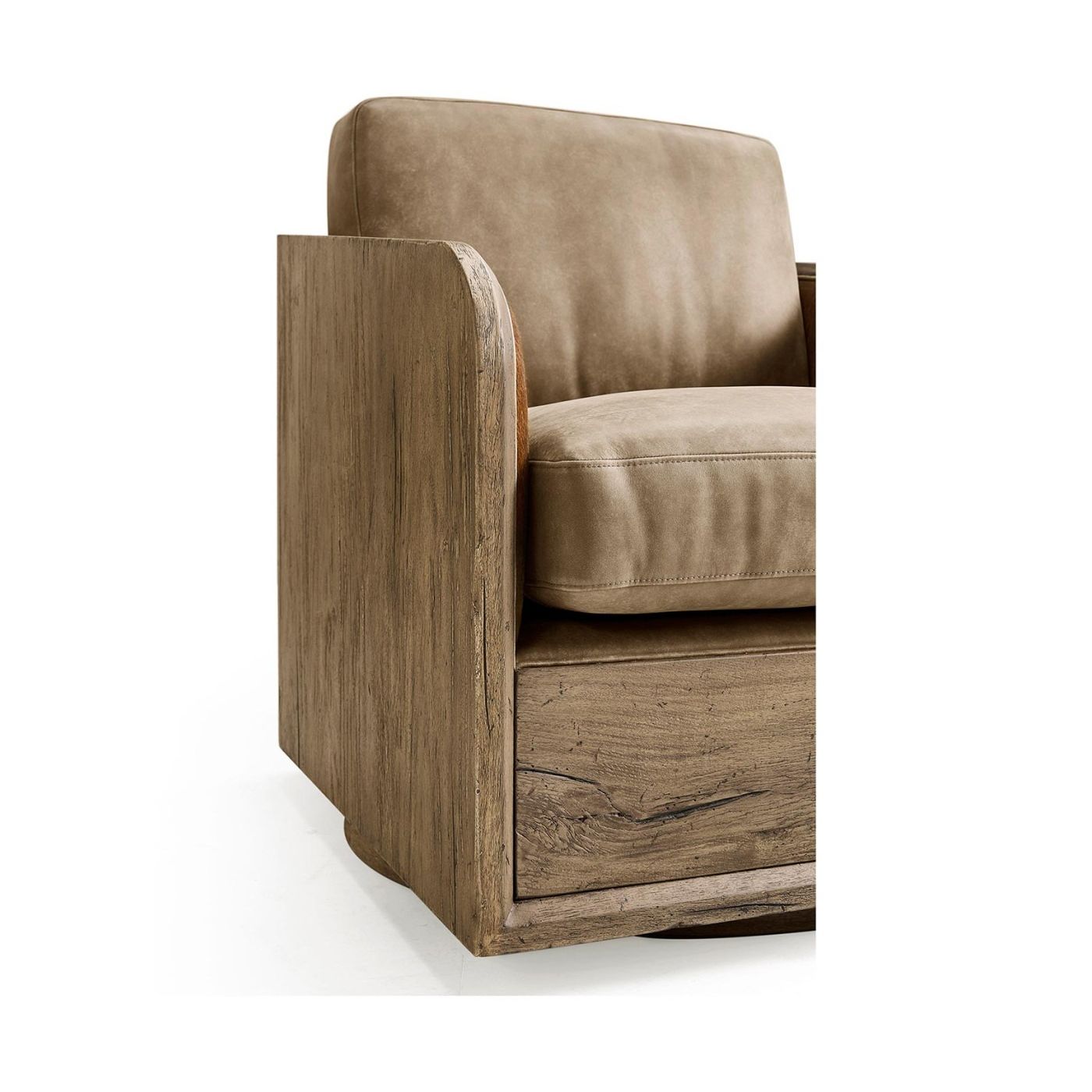 Stoneridge Leather Swivel Chair