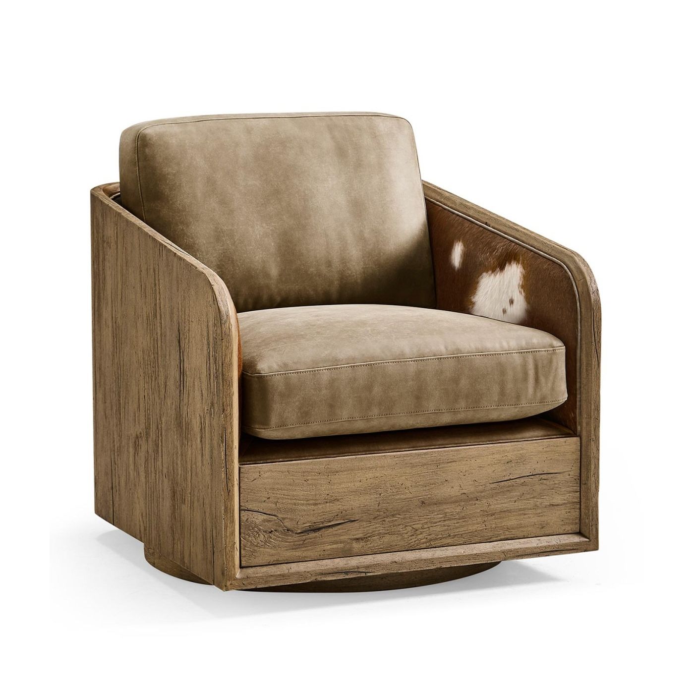 Stoneridge Leather Swivel Chair