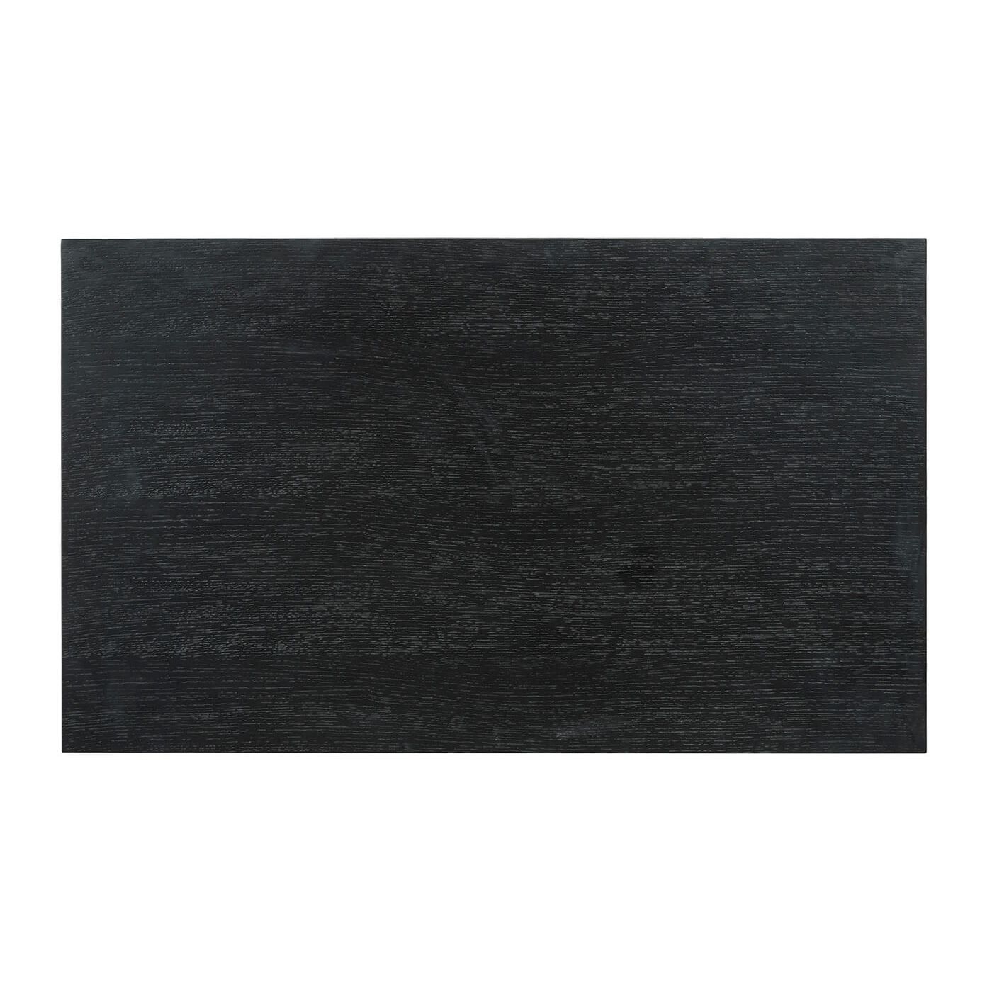 Ebonised Oak Bedside Cabinet