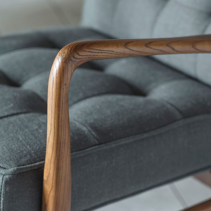 Alden Armchair - Dark Grey
