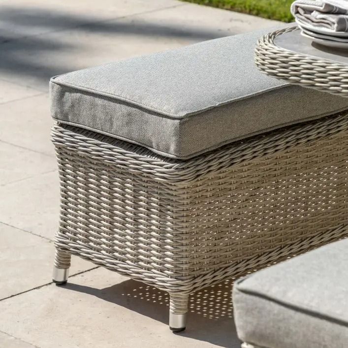 Bolton Corner Dining Set With Firepit