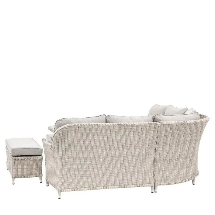 Bolton Corner Dining Set With Firepit